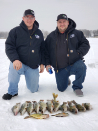 Ice house rental Walleye